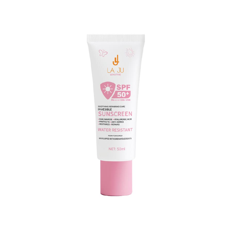 001-01 LA JU Dutch Formula – Invisible Sunscreen SPF 50+ (Sensitive Skin) - Image 1
