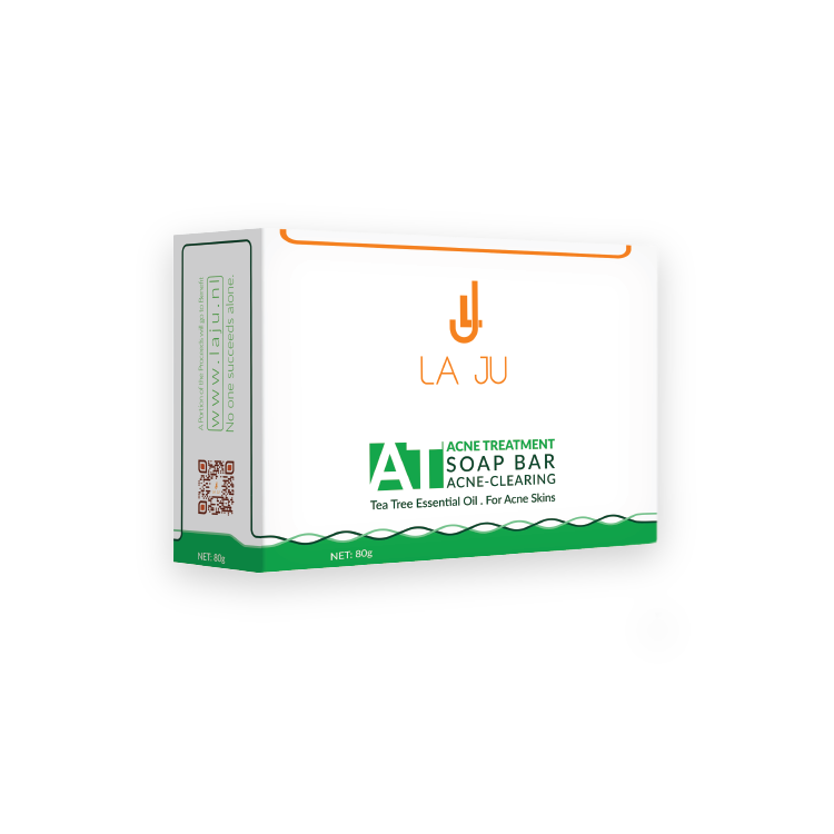 01-16 LAJU ACNE TREATMENT SOAP BAR ACNE-CLEARING - Image 1