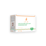 LAJU LOVE TEA TREE GOLD LEAF HANDMADE SOAP